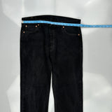 501 Levis Jeans - 36W 31L Black Denim