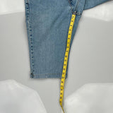 505 Levis Denim Shorts - 32W UK 12 Light Wash Cotton