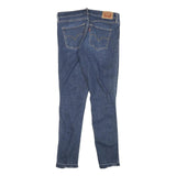 LEVI'S 311 Womens Slim Blue Denim Medium W28 L27 Distressed Ripped Jeans