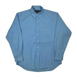 Blake Ralph Lauren Shirt - Large Blue Cotton