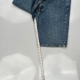 Levis Denim Shorts - 36W 10L Blue Cotton