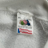 Mt. Washington Auto Road Hillclimb Fruit Of The Loom Graphic Sweatshirt - XL White Cotton