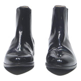 AQUATALIA Womens Chelsea Boots Black Leather UK 4 Stylish Classic Elegant