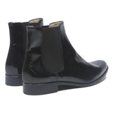 AQUATALIA Womens Chelsea Boots Black Leather UK 4 Stylish Classic Elegant