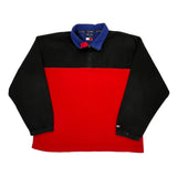 Tommy Hilfiger Spellout Fleece - Large Black Polyester