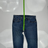 Levis Jeans - 31W 26L Blue Cotton