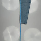 Levis 512 Slim Fit Jeans - 28W UK 8 Blue Cotton