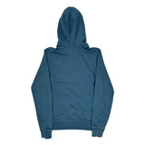 Never Stop Exploring The North Face Hoodie - Small Blue Cotton Blend