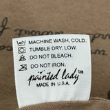 Cats And Flowers Relevant Products Single Stitch T-Shirt - Medium Brown Cotton