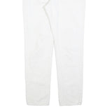 RALPH LAUREN Womens Jeans White Slim Skinny Denim W31 L28 Button Cotton Blend