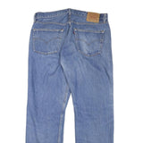 LEVI'S 501 Mens Jeans Blue Regular Straight Denim Light W35 L31 Classic Button