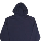 PUMA Mens Navy Blue Logo Print Pullover Hoodie M Casual Sportswear