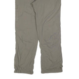 SALEWA Mens Beige Regular Leg Trousers W32 L32 Outdoor Zip Pockets