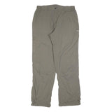 SALEWA Mens Beige Regular Leg Trousers W32 L32 Outdoor Zip Pockets
