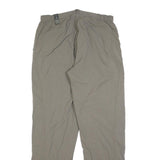 SALEWA Mens Beige Regular Leg Trousers W32 L32 Outdoor Zip Pockets