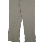 SALEWA Mens Beige Regular Leg Trousers W32 L32 Outdoor Zip Pockets