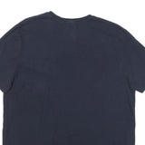 NAUTICA Mens Navy & White Pocket T-Shirt XL Short Sleeve Crew Neck Cotton Blend