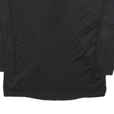 UNITED COLORS OF BENETTON Womens Black Plain Pullover Round Neck Basic Knit L