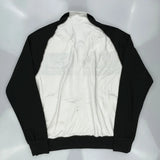 Nike Track Jacket - Large Black & White Polyester