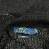 Polo By Ralph Lauren 1/4 Zip - Large Gray Cotton