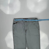 Ariat Cargo Trousers - 36W 36L Grey Cotton Blend