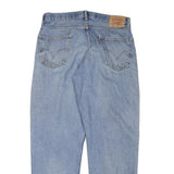 LEVI'S Mens Jeans Blue Relaxed Straight Denim Medium W34 L31 Classic Style