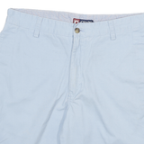 CHAPS Mens Shorts Blue Casual Classic L W32 Cotton Blend Summer Wear