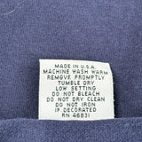 United States Navy Signal Single Stitch T-Shirt - XL Navy Cotton