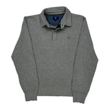 Gant Sweater - Small Gray Cotton