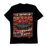 Brickyard 400 Unbranded Single Stitch T-Shirt - Medium Black Cotton