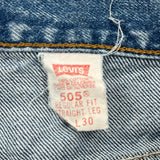 Levis Denim Shorts - 32W 9L Light Wash Cotton