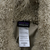 Patagonia Fleece Vest - XS Beige Polyester
