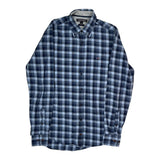 Tommy Hilfiger Checked Shirt - Medium Blue Cotton