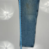 Dickies Double Knee Carpenter Jeans - 38W 30L Blue Cotton