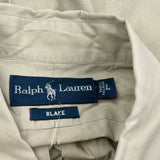 Blake Ralph Lauren Shirt - Large Beige Cotton
