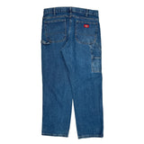 Dickies Carpenter Jeans - 38W 32L Blue Cotton
