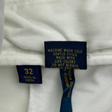 Polo By Ralph Lauren Chino Shorts - 32W 9L White Cotton