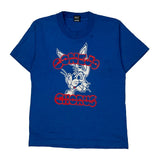 Age 14 Fruit Of The Loom Single Stitch T-Shirt - Large Blue Cotton Blend