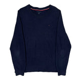 Tommy Hilfiger Sweater - XL Navy Cotton