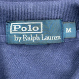 Polo By Ralph Lauren Polo Shirt - Medium Navy Cotton