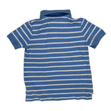 Age 3 Polo By Ralph Lauren Striped Polo Shirt - XS Blue Cotton
