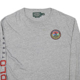 RALPH LAUREN Mens Grey Polo Sportsman Long Sleeve Crew Neck T-Shirt M Cotton