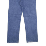WRANGLER Mens Jeans Blue Regular Straight Denim Medium W33 L32 Classic Fit Zip