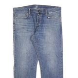 CARHARTT Mens Blue Regular Fit Straight Denim Jeans W38 L29 Workwear