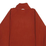 THE NORTH FACE Womens Red Jacket S Polyester Plain Zip Outdoor Casual