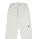 COLONIAL OUTDOOR Womens Polyamide White Relaxed Trousers W30 L32 Outdoor Casual