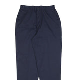 RED KAP Womens Cotton Blend Navy Regular Fit Straight Leg Trousers W30 L30