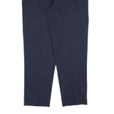 RED KAP Womens Cotton Blend Navy Regular Fit Straight Leg Trousers W30 L30