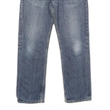 CARHARTT Mens Regular Blue Denim Jeans W31 L32 Classic Cotton Zip Pockets