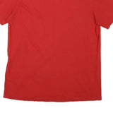 NIKE Mens Red Graphic T-Shirt M Short Sleeve Crew Neck Casual Sportswear